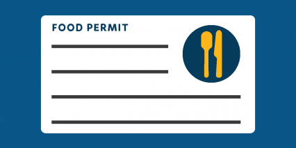 food permit icon